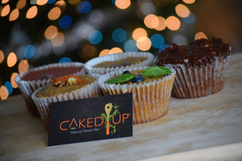 caked up natural dessert