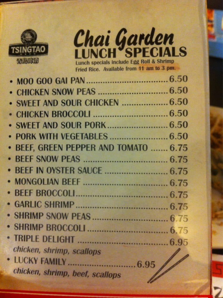 Chai Garden Chinese Restaurant CLOSED Chinese 6509 S 27th St