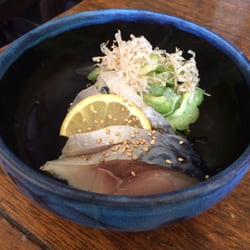 Eiji - San Francisco, CA, United States. Mackerel and bittermelon