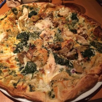 California Pizza Kitchen Crispy Thin Roasted Artichoke Spinach Pizza California Pizza Kitchen Crispy Thin Roasted Artichoke Spinach Pizza