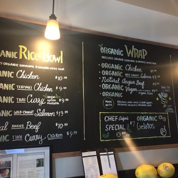 True Seasons Organic Kitchen Menu True Seasons Organic Kitchen Menu