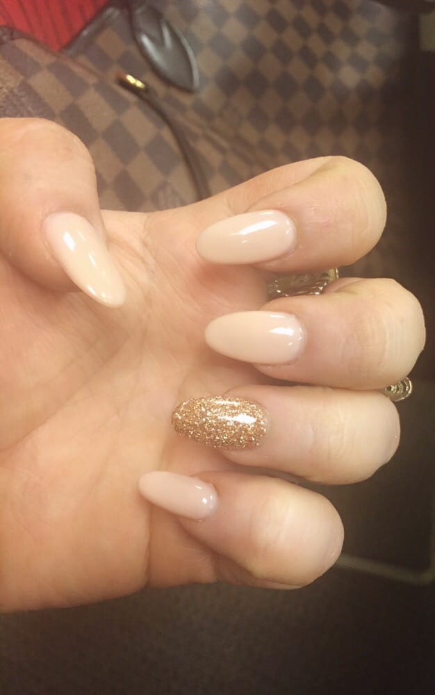 Perfect Oval Gel Nails By Steven Im In Love Yelp Photo Of Irvine Nails Spa Ca United States Perfect Oval