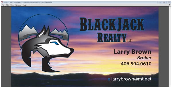Blackjack realty helena mt