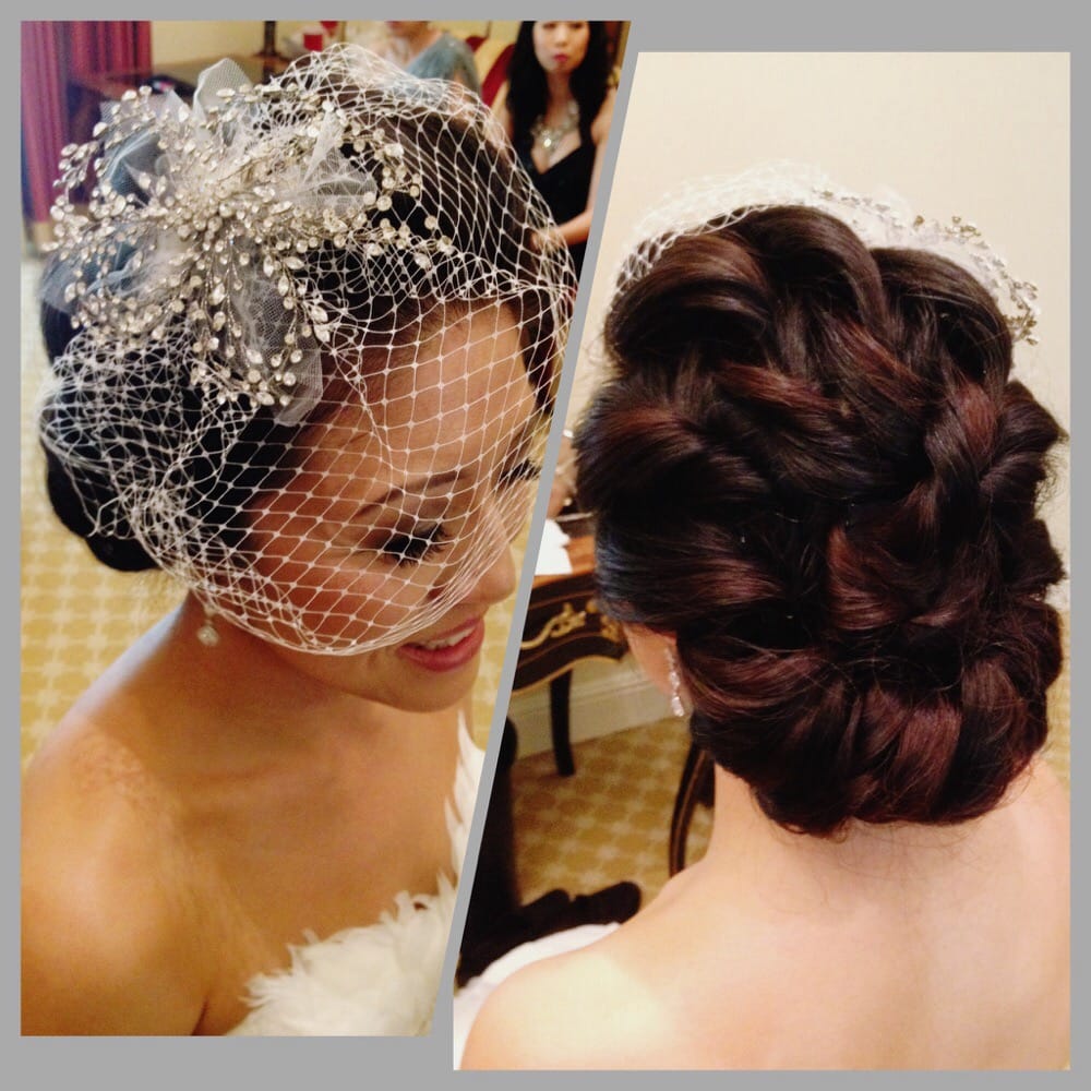 Bridal updo | long thick Asian hair - Yelp