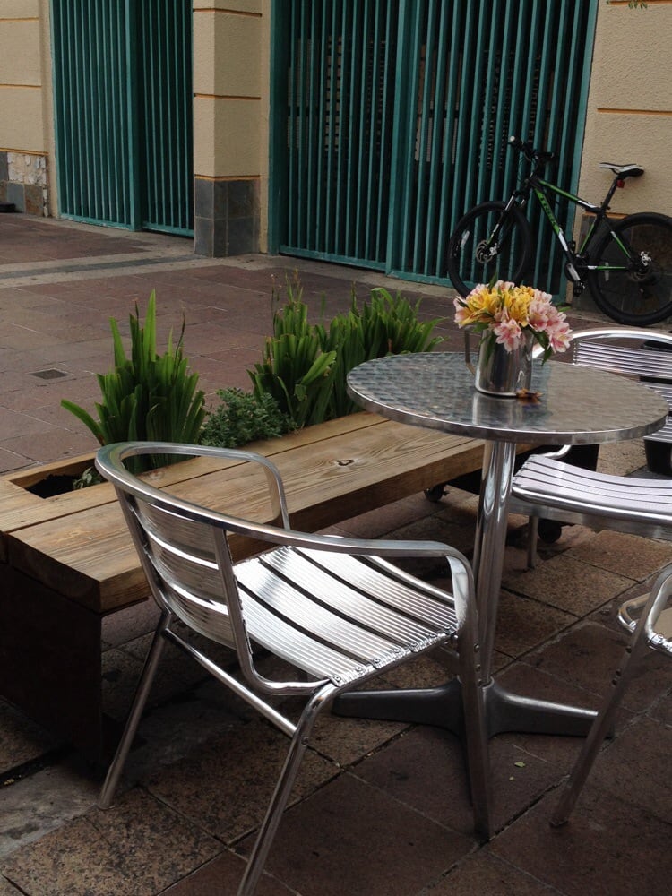 Cute Seating Area Outside On The Pier Yelp Photo Of Puerto Rico Café Cola O San Juan
