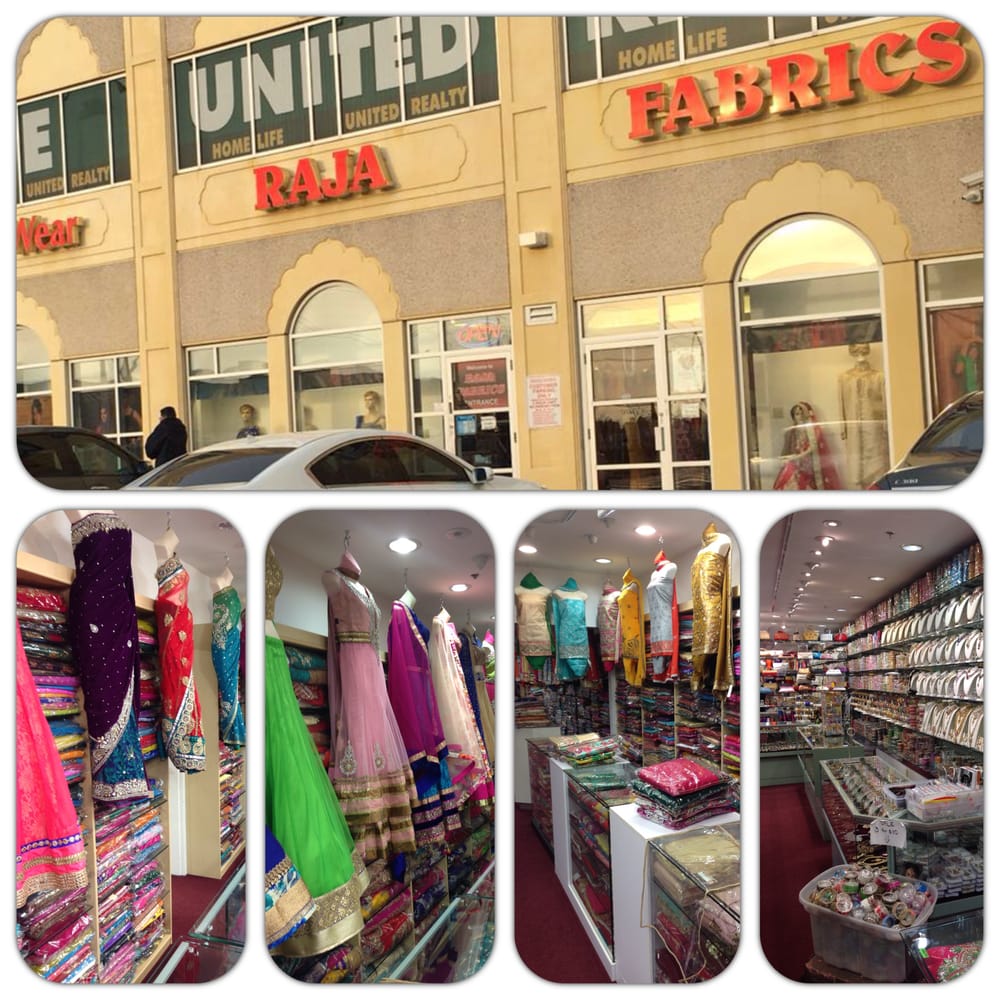 Raja Fabrics Fabric Stores 2980 Drew Road, Mississauga, ON, Canada