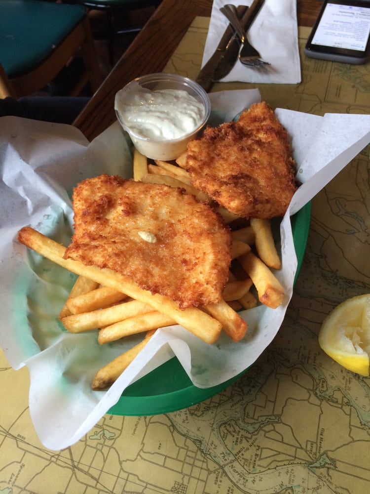 Halibut fish and chips Yelp