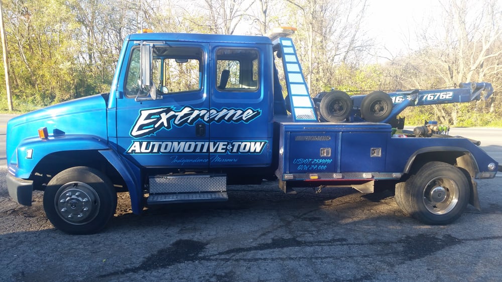 Extreme Automotive & Tow Towing 1507 W US 24 Hwy, Independence, MO