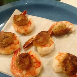 The Stingray Cafe - New Bern, NC, United States. Jumbo Shrimp stuffed with Crabmeat?