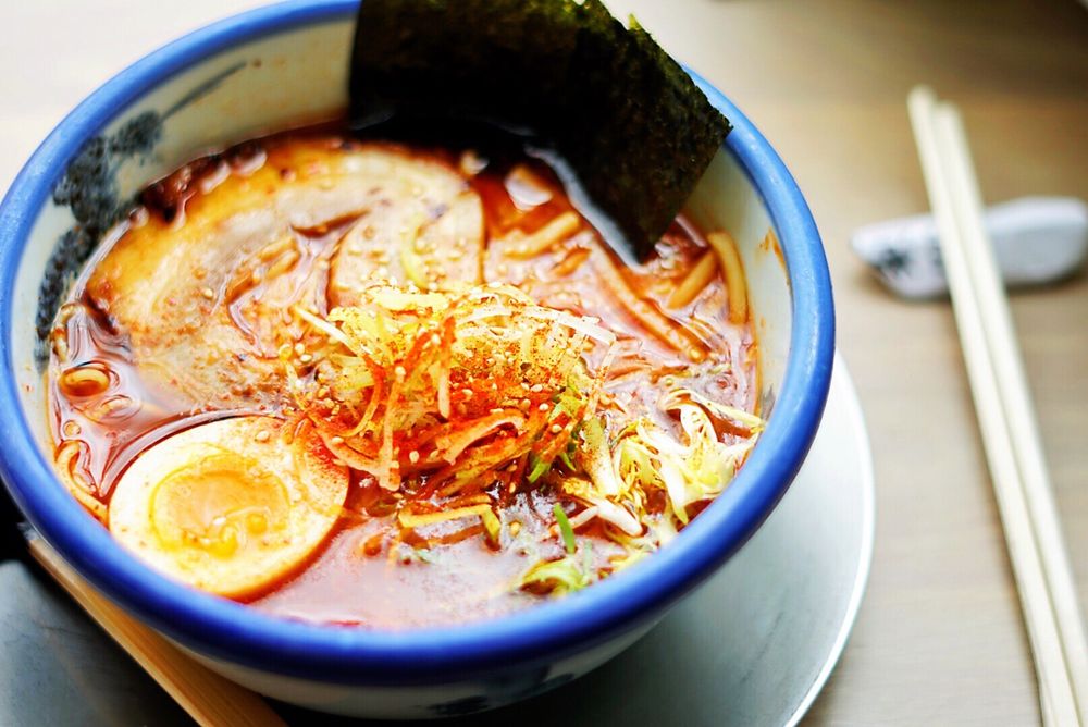 AFURI ramen + dumpling