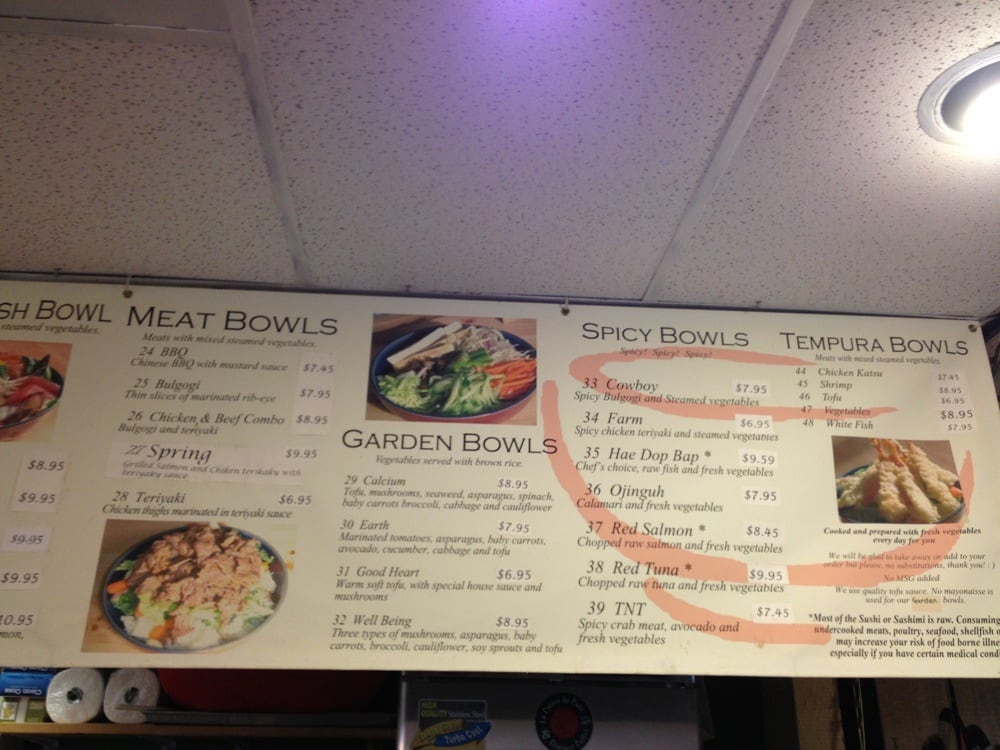 Photos for Red Bowls Menu Yelp