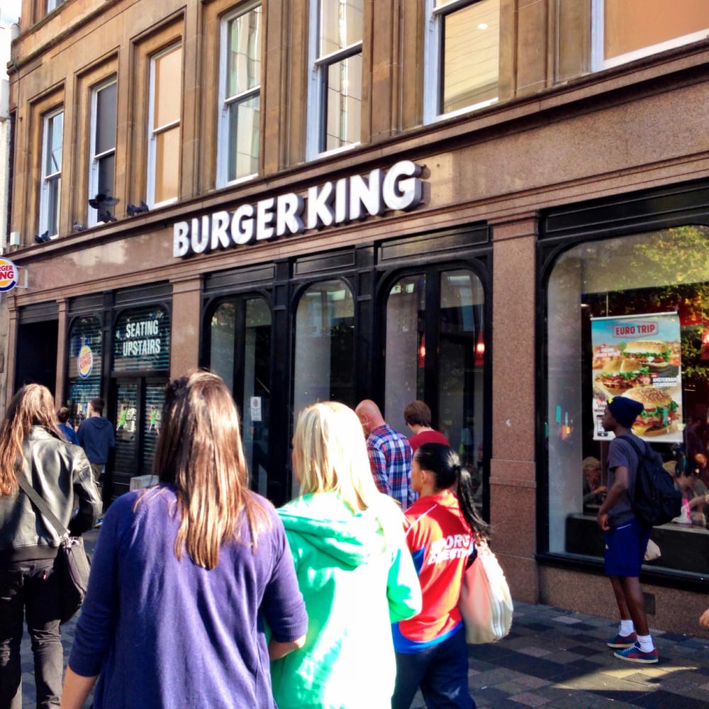 Burger King American (Traditional) 42 Sauchiehall Street, City Centre, Glasgow, United