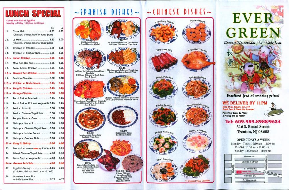 Ever Green Chinese Take Out