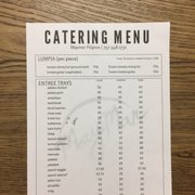menu photo of maymar filipino restaurant chesapeake va united states catering menu