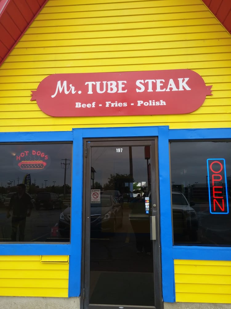 Mr. Tube Steak CLOSED Hot Dogs 197 E Veterans Pkwy, Yorkville, IL