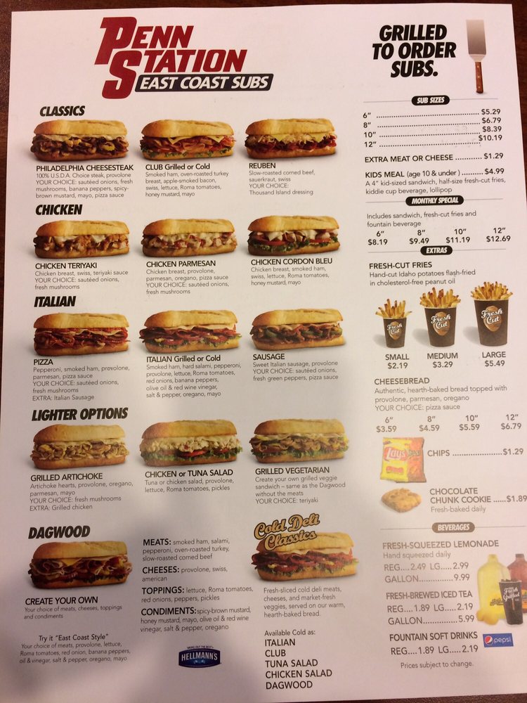 Penn Station East Coast Subs 28 Photos & 38 Reviews Sandwiches
