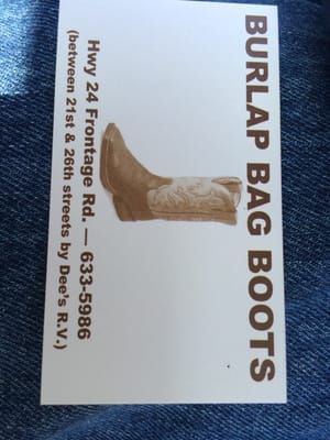 Burlap Bag 31 S 32nd St Colorado Springs Co Shoe Burlap Bag 31 S 32nd St Colorado Springs Co Shoe