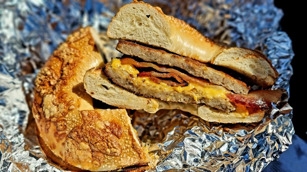 Round Bagels and Donuts