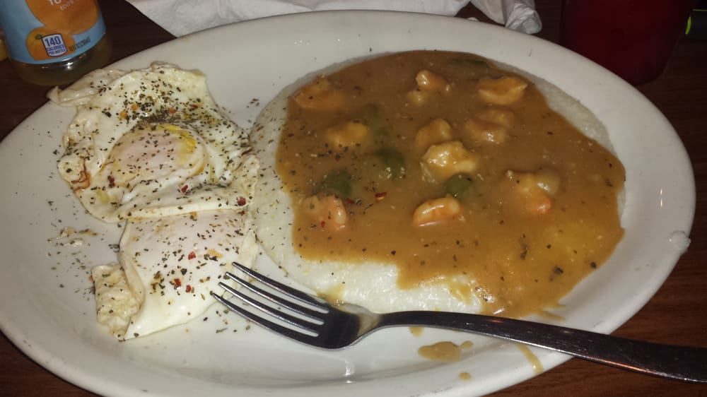 Smothered shrimp and grits Yelp