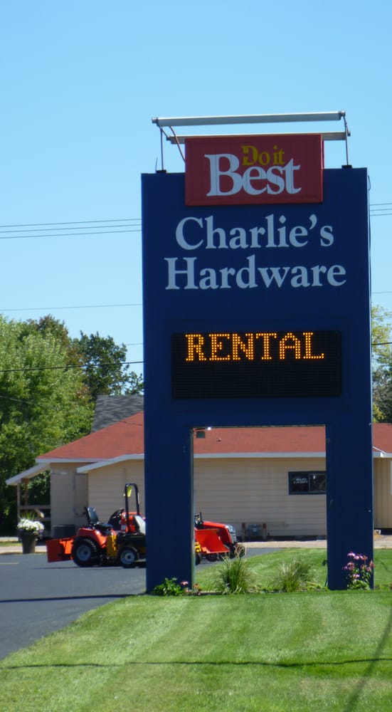 Charlie’s Hardware & Rental Hardware Stores 504 W State Hwy 153