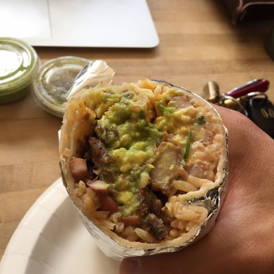 Photo of Mi Tierra Foods - Berkeley, CA, United States. Asada burrito.