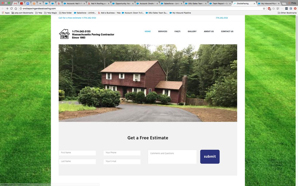 Onsite Paving Seal Coating Landscaping Contractors West Boylston Onsite Paving Seal Coating Landscaping