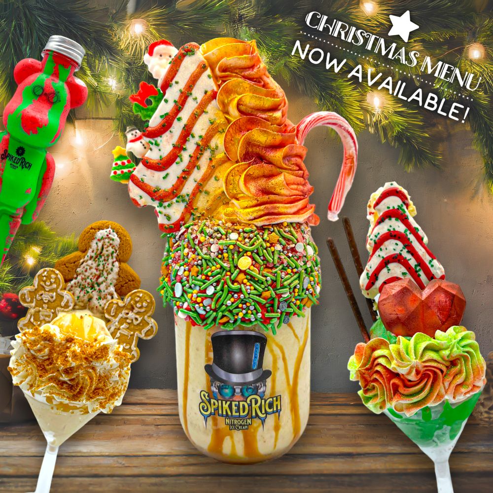 Spiked Rich Nitrogen Ice Cream