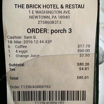 The Brick Restaurant Closed 23 Photos 52 Reviews American Photo Of The Brick Restaurant Newtown Pa United States Insanity Really