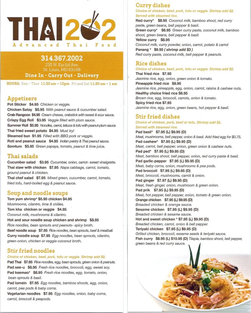 Best Thai Food In St Louis