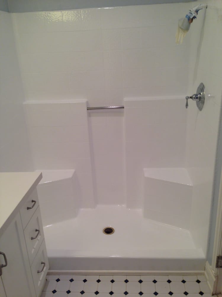 After Photo My Shower Looks Brand New Yelp Photo Of West Side Reglazing Los Angeles Ca United States After