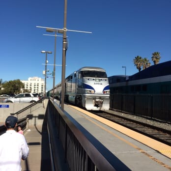 amtrak wooden trains