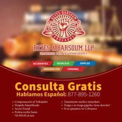 law offices of reyes barsoum closed 17 reviews personal personal injury in california flyers