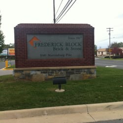 frederick block brick stone building supplies 1040 martinsburg frederick brick works