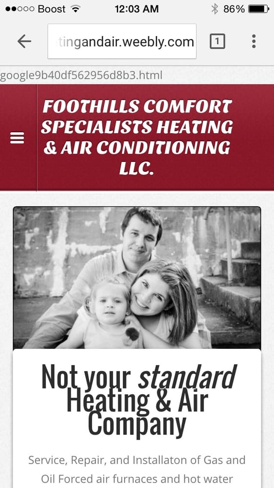 Foothills Comfort Specialists Heating & Air
