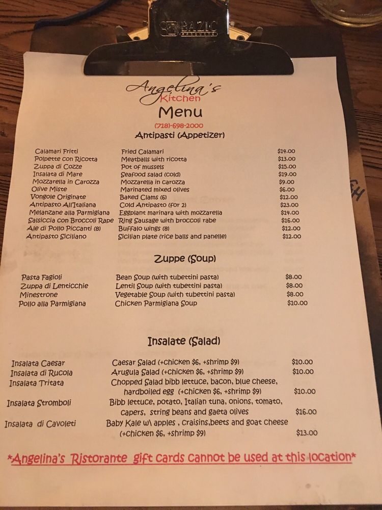Angelinas Kitchen Staten Island Menu Angelinas Kitchen Staten Island Menu
