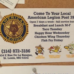 American Legion Post 397 Community Servicenon Profit 934 E Rue