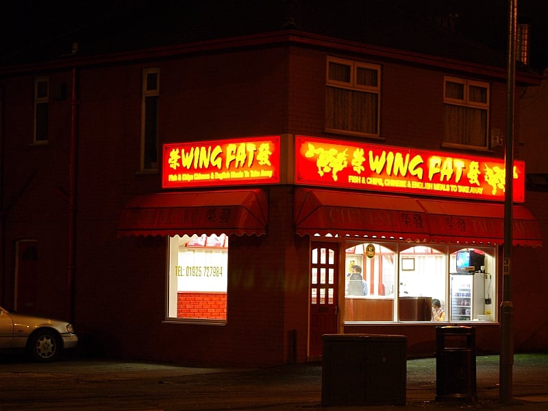 Wing Fat Fast Food 2 Grange Drive, Warrington, Cheshire East