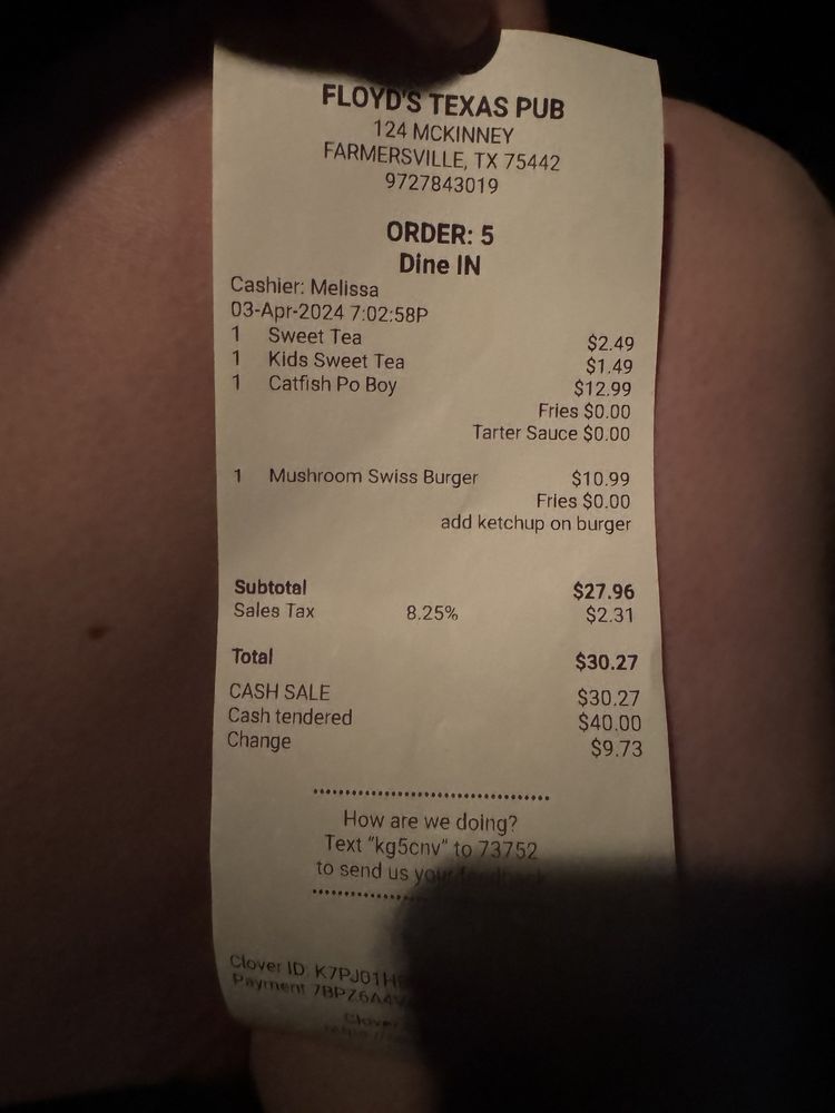 FLOYD'S TEXAS PUB