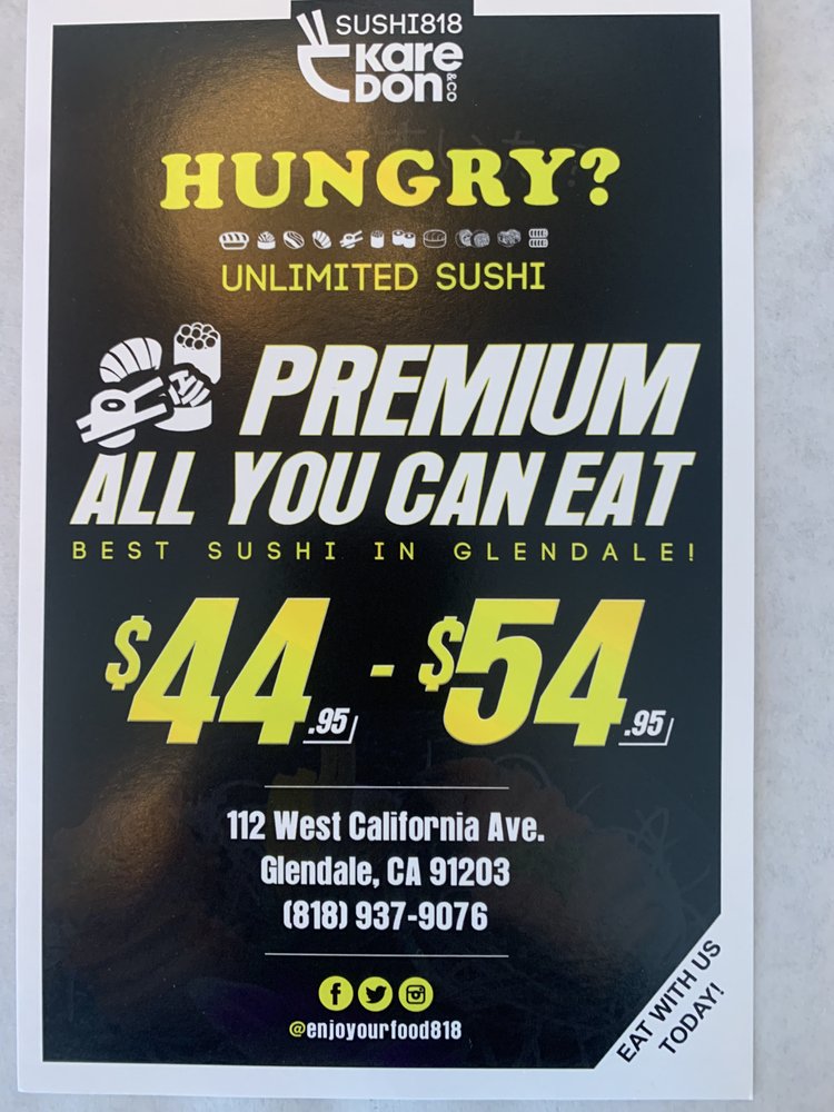 Sushi 818 Kare Don Sushi 818 Kare Don