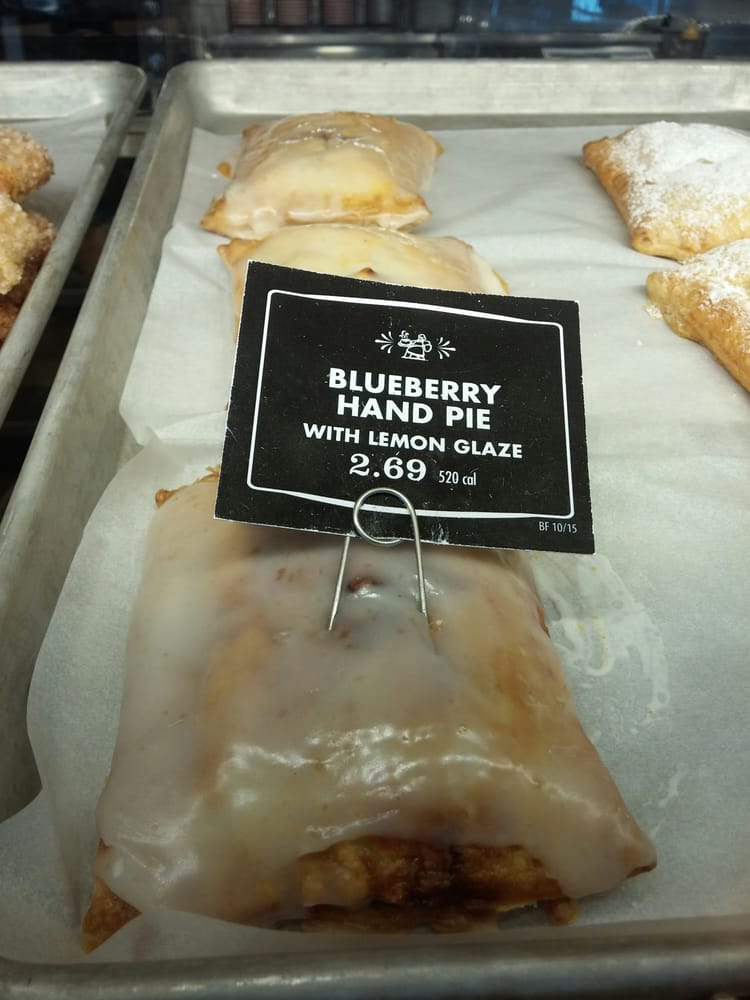 Blueberry Hand Pie With A Slick Sugary Glaze Yelp