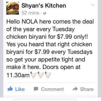 Shyan S Kitchen Metairie La Shyan S Kitchen Metairie La