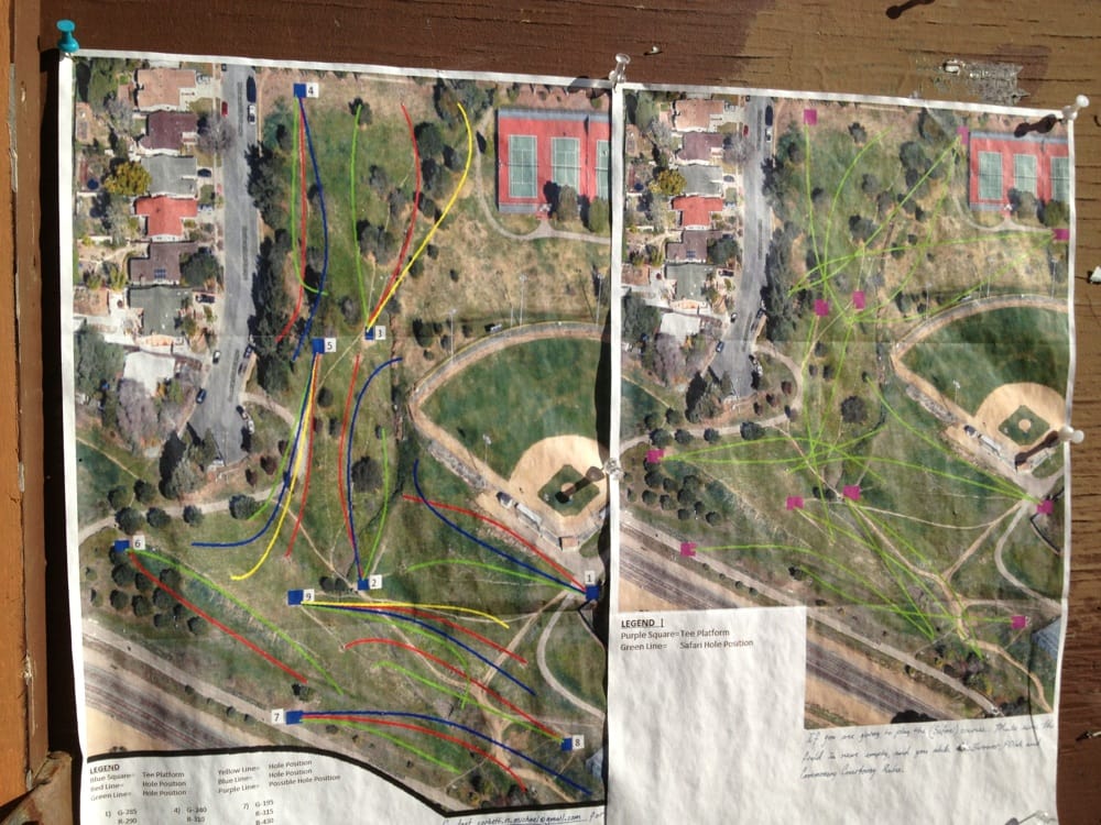 Sinsheimer Park Disc Golf 2547 Boulevard Del Campo, San Luis Obispo