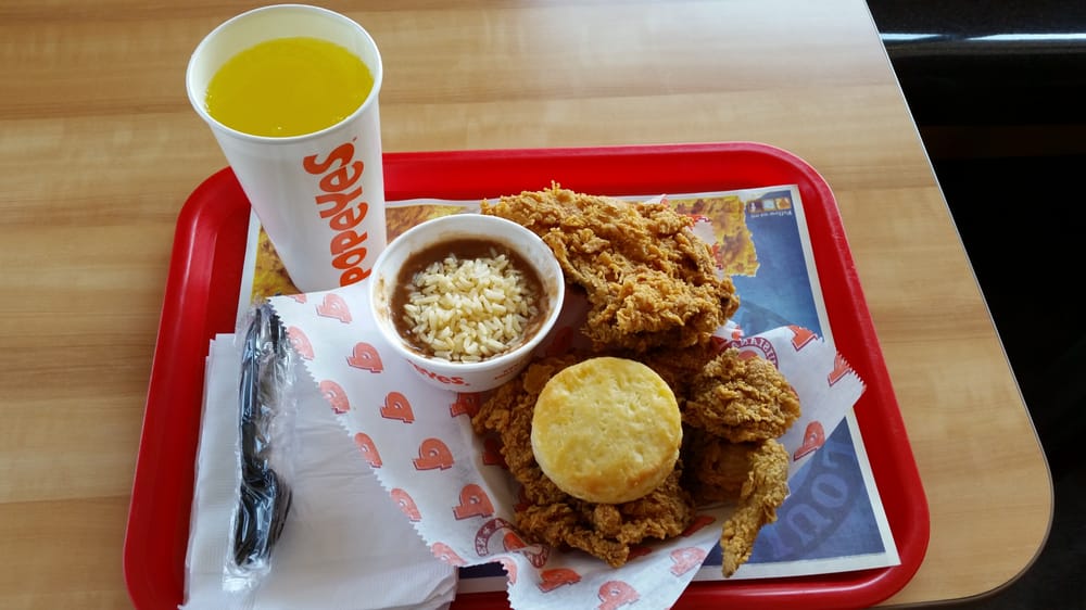 Popeye’s Chicken American (Traditional) 1489 US 29, Concord, NC