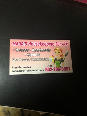 Madrid Housekeeping Service
