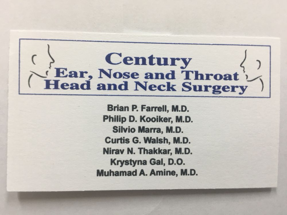 image of business Century Ear Nose and Throat