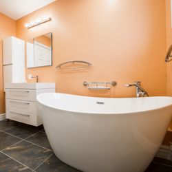 Seattle Style Remodel 35 Photos Contractors 15127 Ne 24th St Photo Of Seattle Style Remodel Redmond Wa United States The Master Bathroom