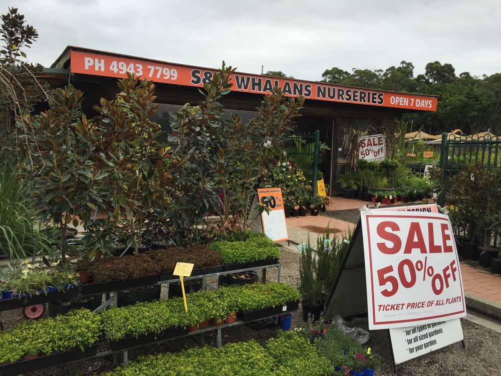 Whalan’s Nurseries Nurseries & Gardening 68 Hillsborough Rd