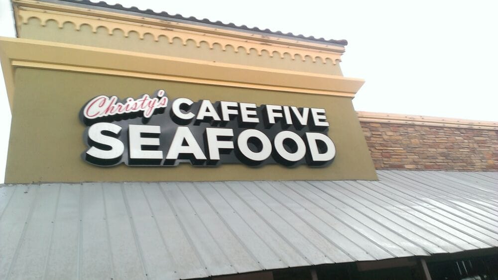 Christy’s Cafe Five CLOSED Seafood 2109 Summer Lee Dr, Rockwall