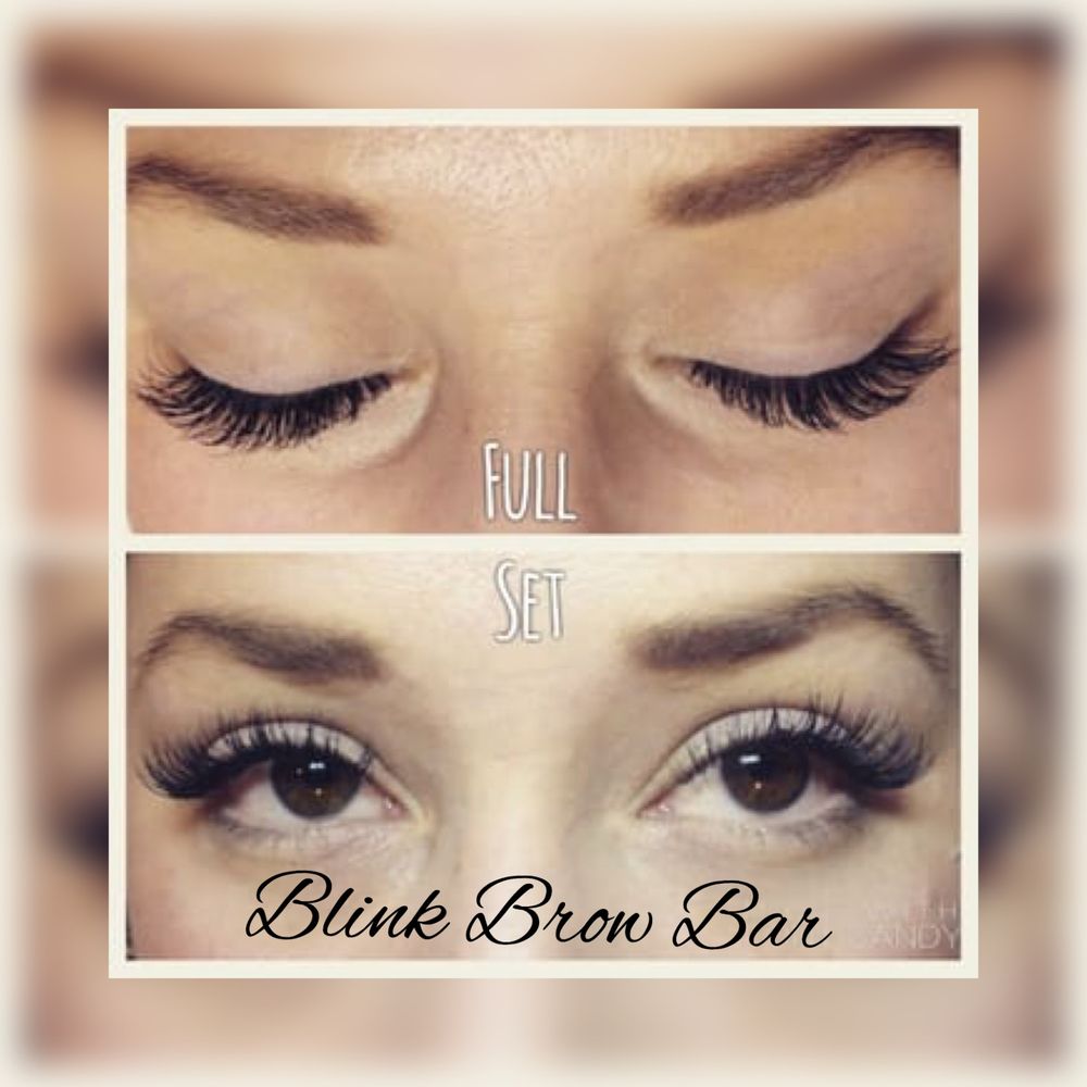 Our Au Naturale Set Of Eyelash Extensions Yelp Photo Of Blink Brow Bar Livonia Mi United States Our Au Naturale