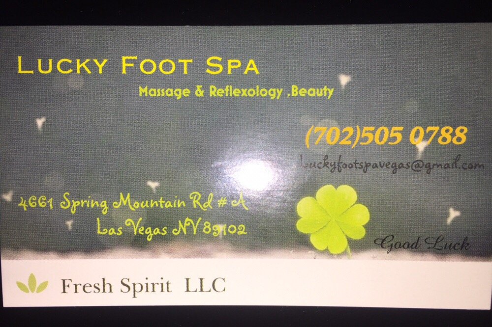 Lucky Foot Spa 47 Photos & 24 Reviews Reflexology 4661 Spring Mountain Rd, Chinatown, Las